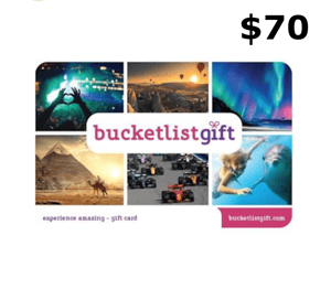 BucketlistGift USD 70 Gift Card US