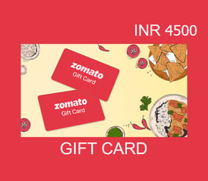 Zomato INR 4500 Gift Card IN