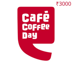 Cafe Coffee Day INR 3000 Gift Card IN