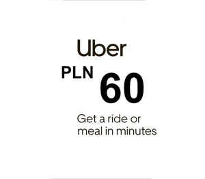 Uber PLN 60 Gift Card PL