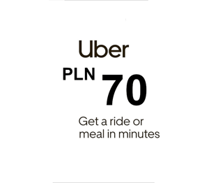 Uber PLN 70 Gift Card PL