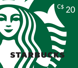 Starbucks CAD 20 Gift Card CA