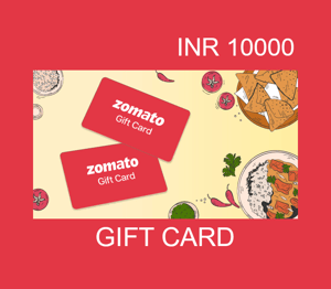 Zomato INR 10000 Gift Card IN