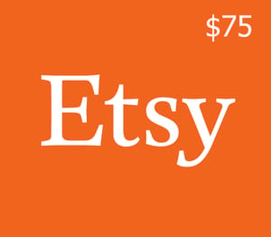 ETSY USD 75 Gift Card US