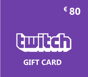 Twitch EUR 80 Gift Card EU