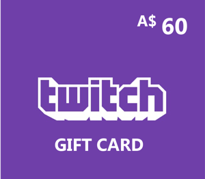 Twitch AUD 60 Gift Card AU