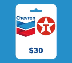 Chevron and Texaco USD 30 Gift Card US