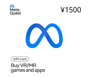 Meta Quest JPY 1500 Gift Card JP