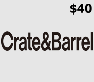 Crate and Barrel USD 40 Gift Card US