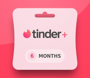 Tinder Plus – 6-Month Subscription Key NO