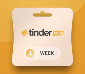 Tinder Gold – 1 Week Subscription Key CH