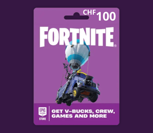 Fortnite CHF 100 Epic Games Gift Card CH