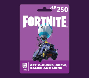 Fortnite SEK 250 Epic Games Gift Card SE