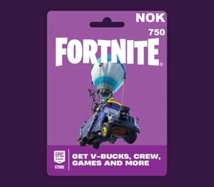 Fortnite NOK 750 Epic Games Gift Card NO