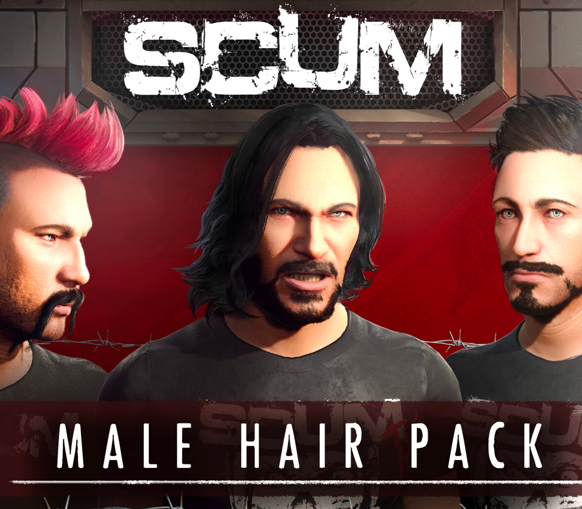 SCUM - Male Hair Pack