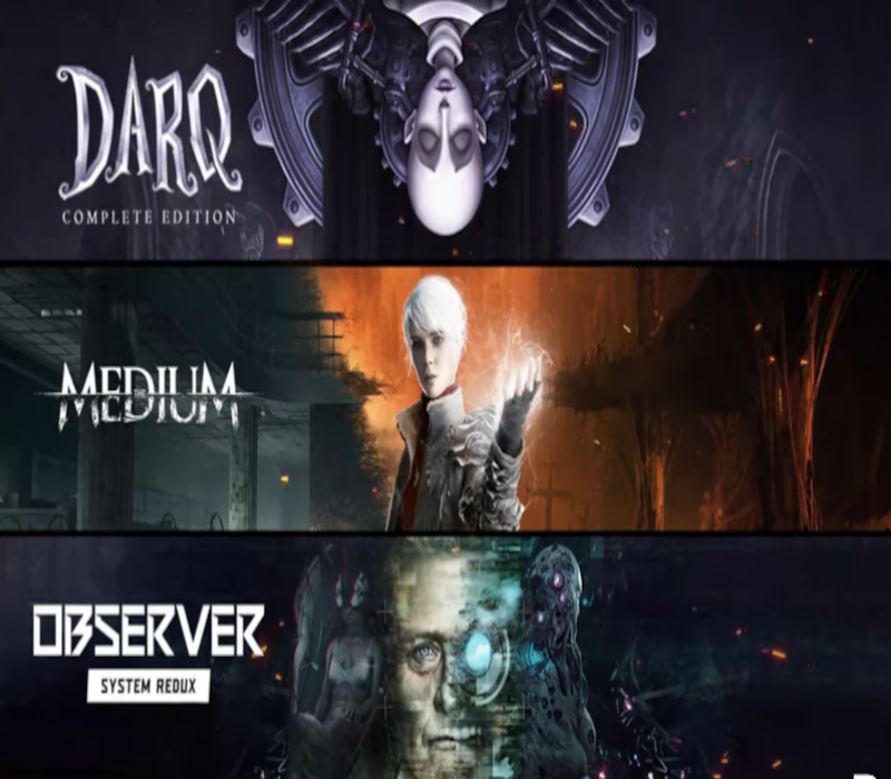 The Medium + Observer: System Redux + DARQ: Complete Edition - Bundle