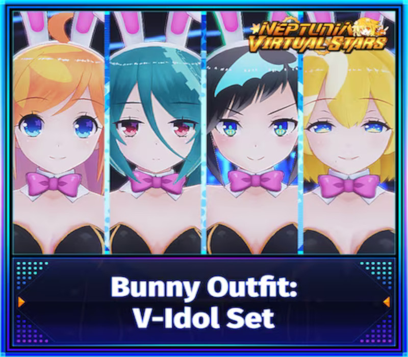 Neptunia Virtual Stars - Bunny Outfit: V-Idol Set