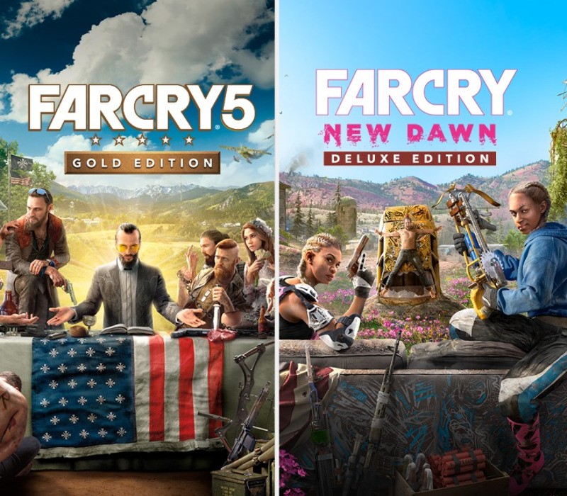 Far Cry 5 Gold Edition + Far Cry New Dawn Deluxe Edition Ultimate Bundle