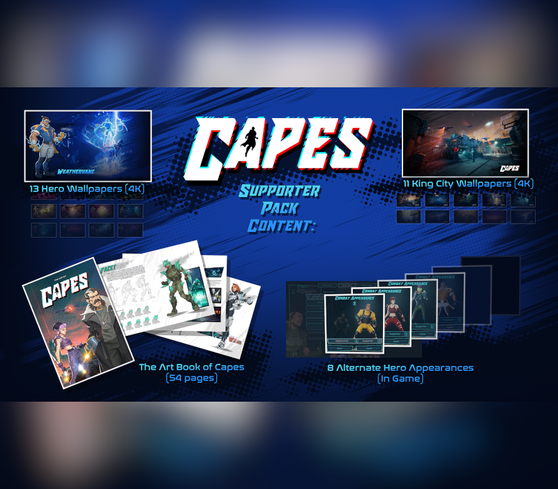 Capes - Supporter Pack