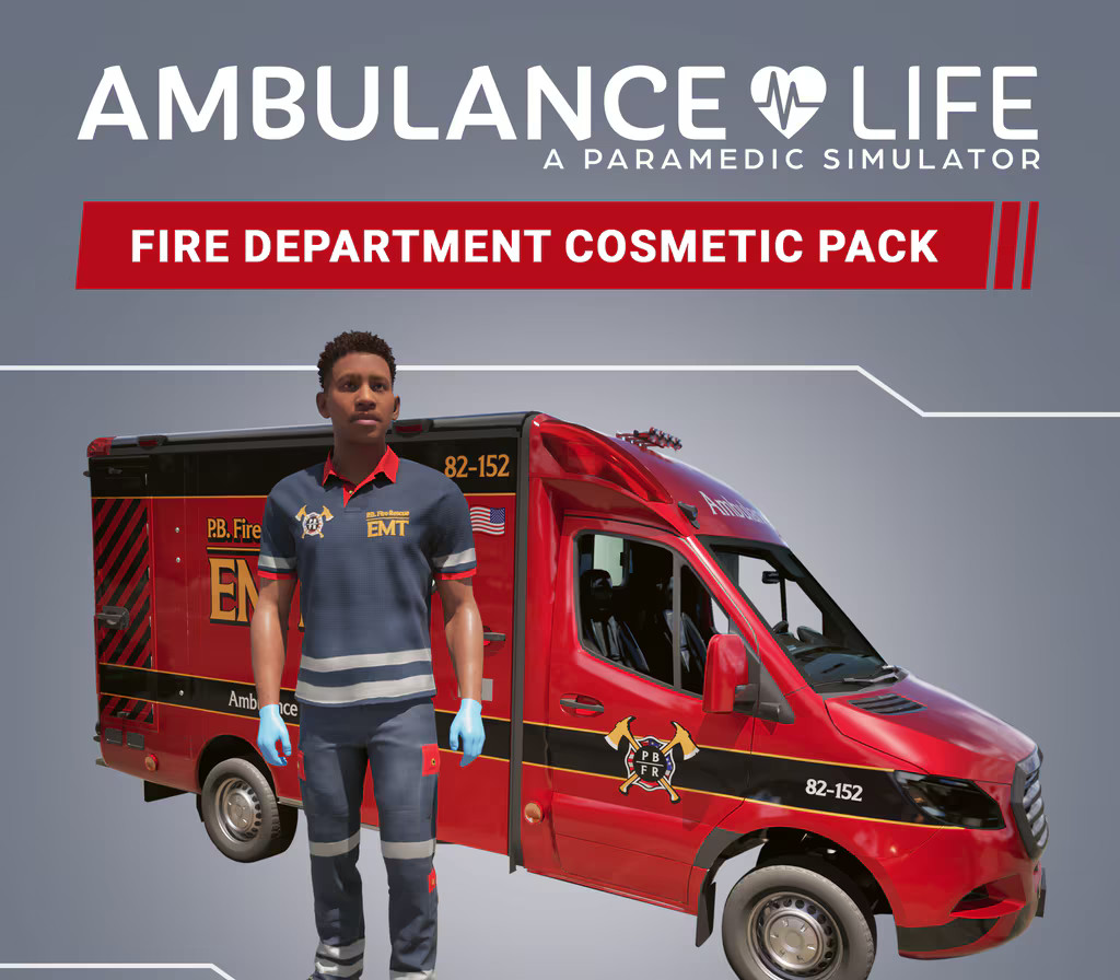 Ambulance Life: A Paramedic Simulator - Fire Department Cosmetic Pack