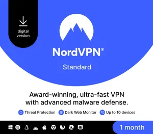 NordVPN Standard Global Digital Key (1 Month / 10 Devices)